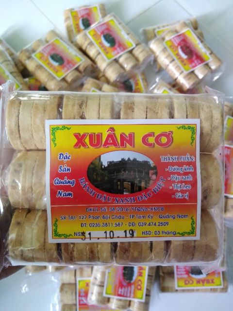 Bánh đậu xanh nhân thịt Xuân Cơ - Đặc sản Hội An Quảng Nam