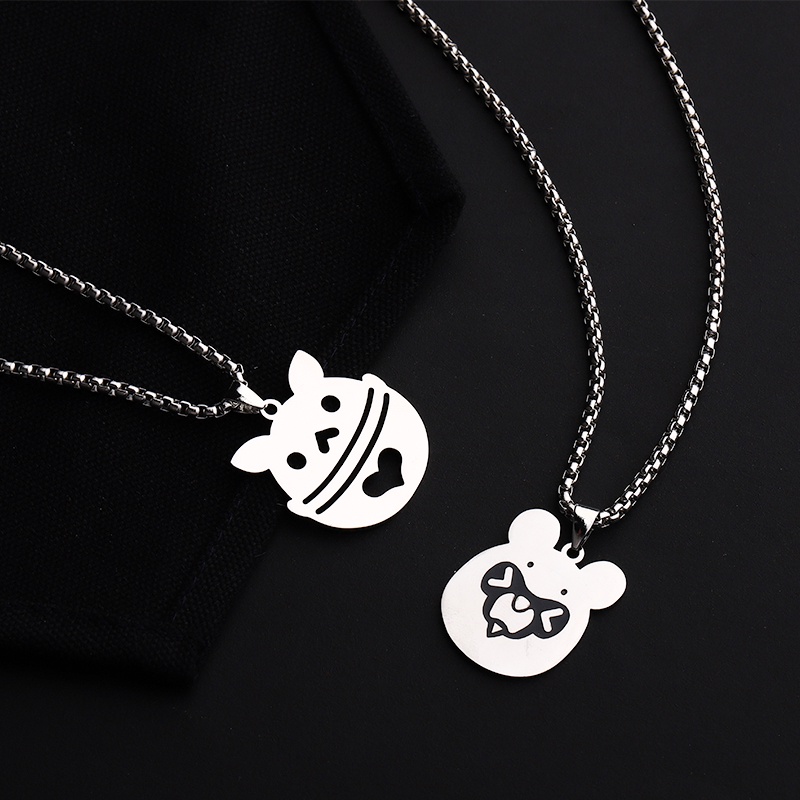 Vòng cổ QIHE JEWELRY mặt hình game Genshin độc đáo cho học sinh