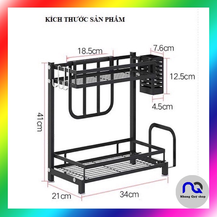 Kệ đựng gia vị đa năng 2 tầng, 3 tầng tiện ích cho nhà bếp sang trọng, gọn gàng và sành điệu nhungquyshop