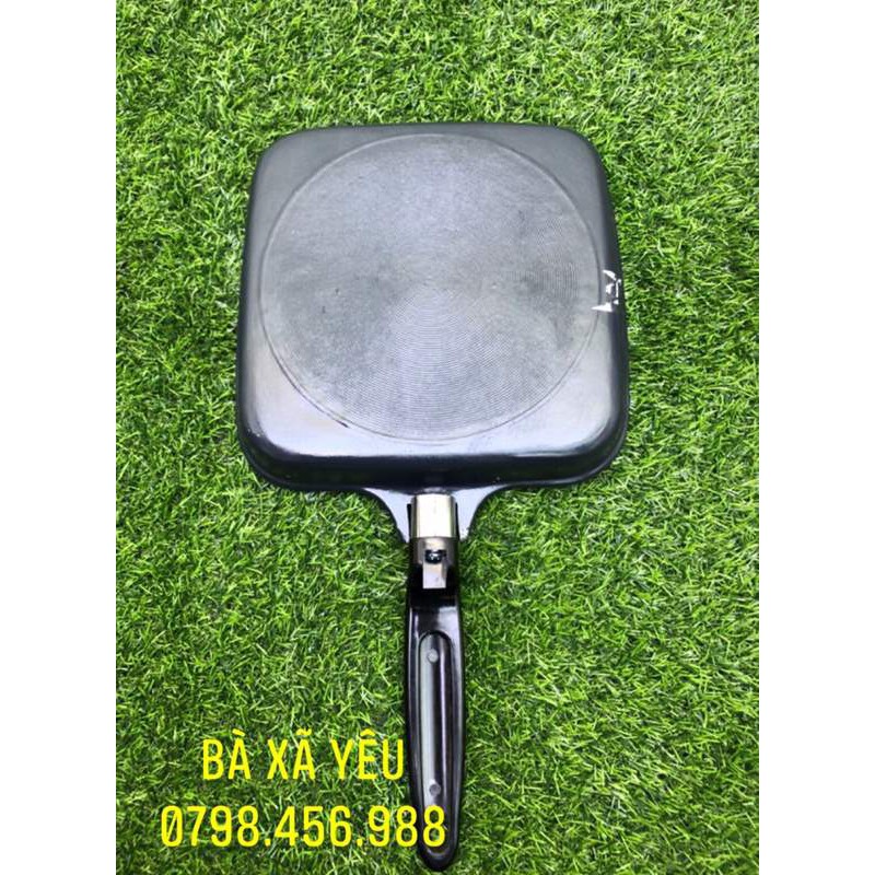 Chảo Nướng Chống Dính Tay Cầm 23cm - BX0033