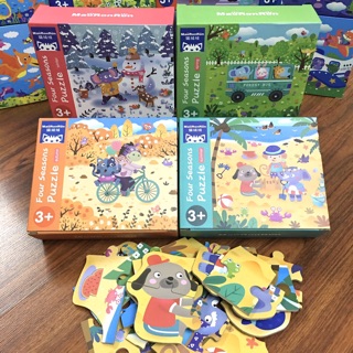 Ghép hình puzzle nhiều cấp độ