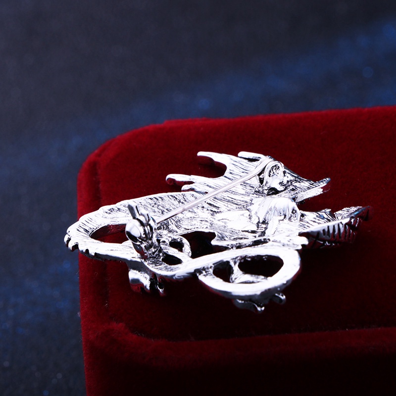 Mới Ghim Cài Áo Hợp Kim Hình Khủng Long Biển Phong Cách Retro