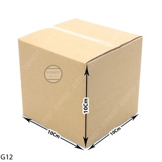 Combo 100 thùng G12 10x10x10 giấy carton gói hàng Everest