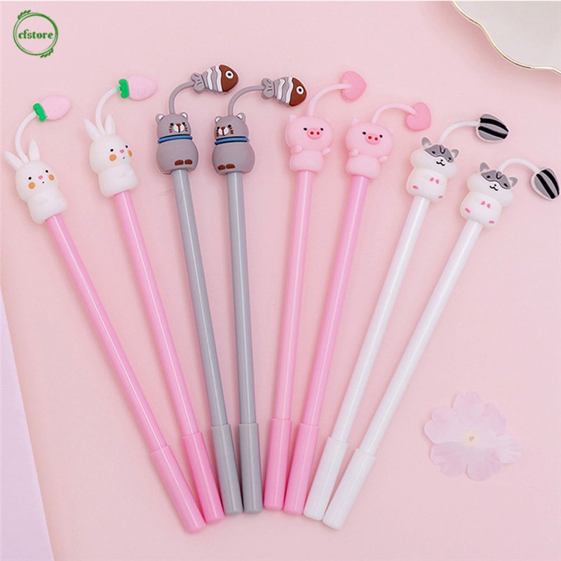 Bút mực gel thiết kế hình động vật dễ thương tiện dụng