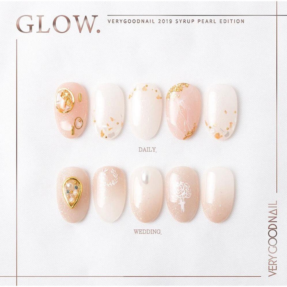 🛑FreeShip Xtra🛑 Sơn Thạch Very good Nail chai lẻ 10ml Tách lẻ Set Syrup Pearl Glow Collection