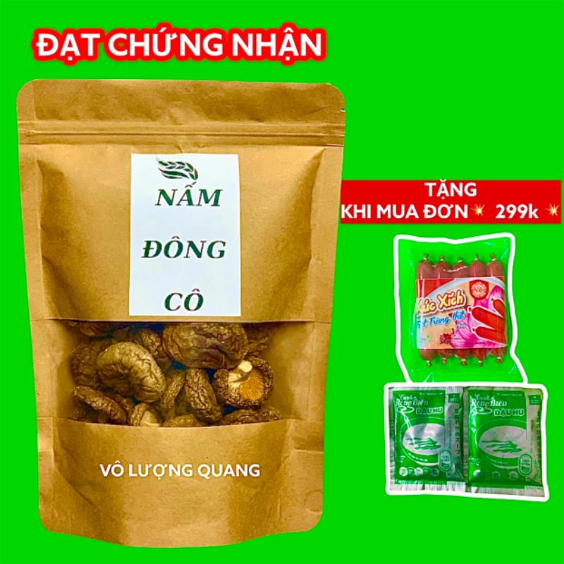 nấm đông cô tai to cao cấp 135k/500gam