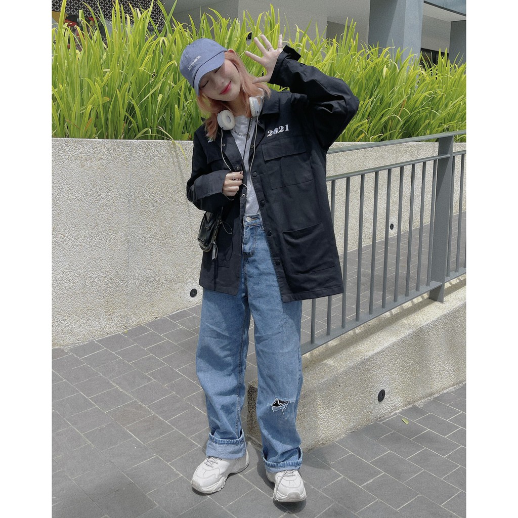 ÁO KHOÁC KAKI RECOVERY MÀU ĐEN&lt;br&gt;