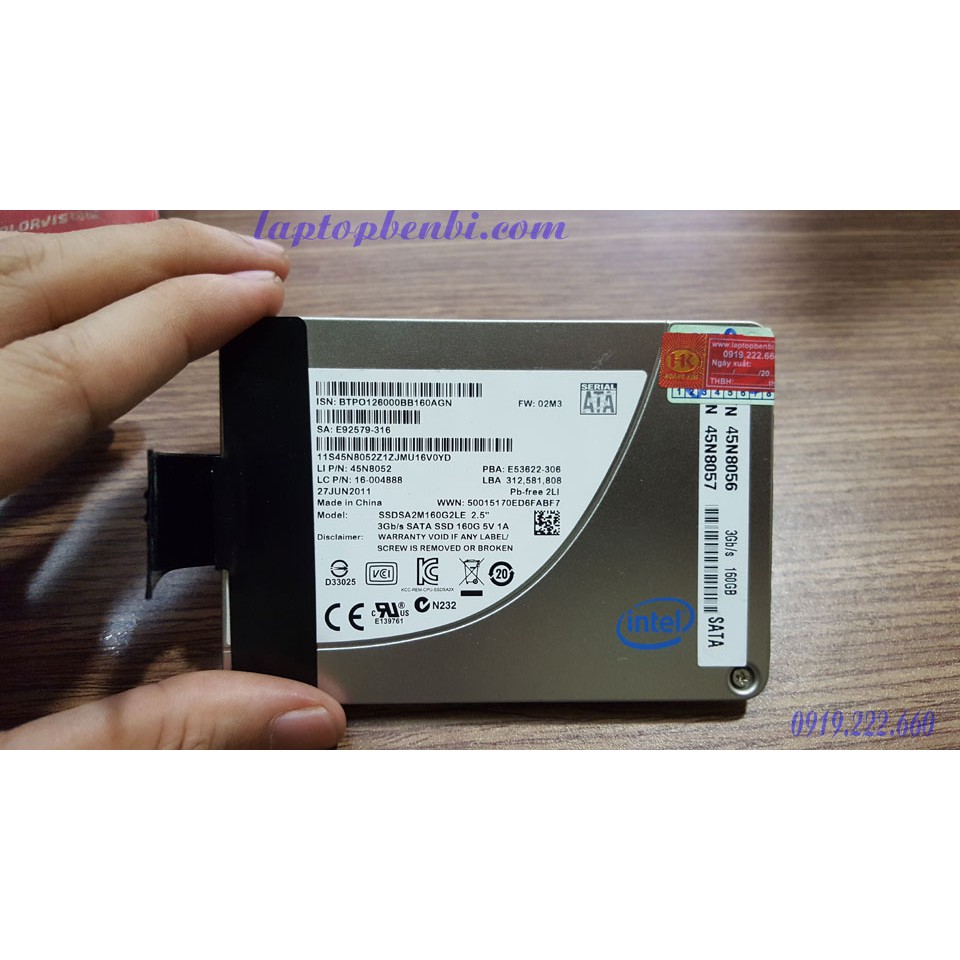 Ổ cứng laptop 160GB SSD Intel | ổ cứng laptop SSD 160GB intel | BigBuy360 - bigbuy360.vn