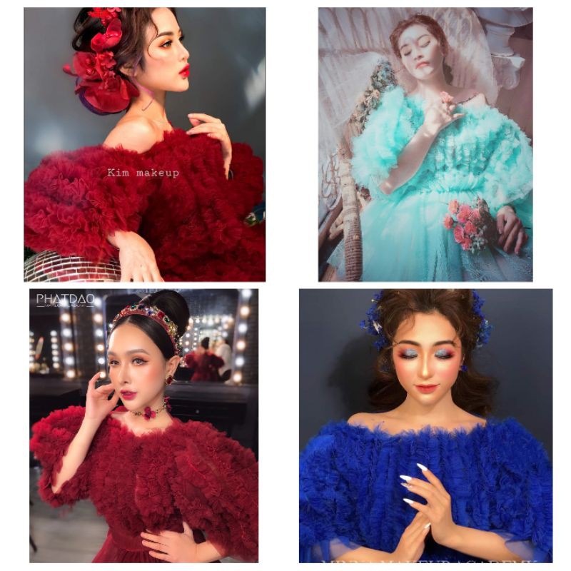 váy chụp hình concept - chụp mẫu mackup