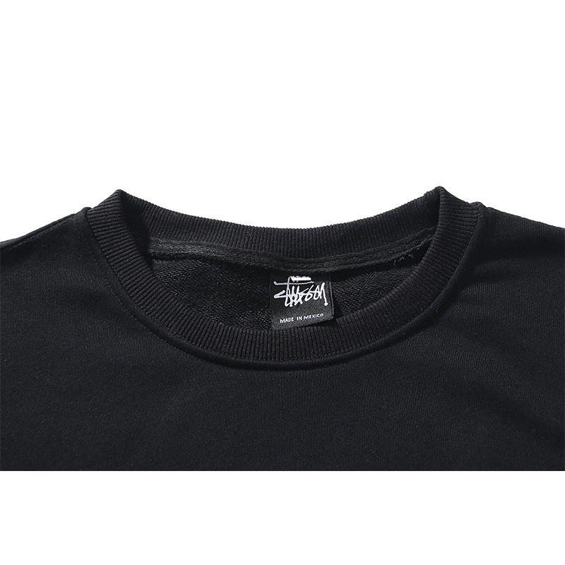 Áo nỉ dài tay cổ tròn in chữ ITEM Off-White