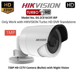 Camera hd-tvi hồng ngoại 1.0 megapixel hikvision ds-2ce16c0t-ir
