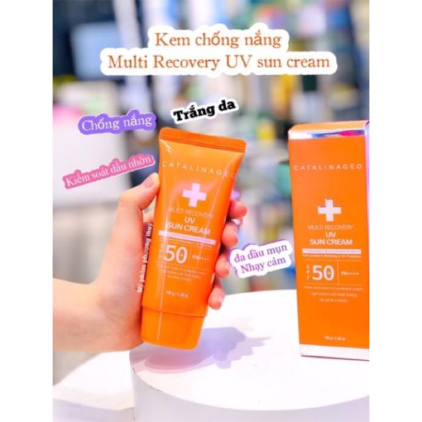 Kem Chống Nắng Geo Lamy Sempre Happy & Please Skin Fit Sunblock SPF50+ PA+++