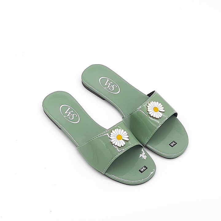 Dép lê bệt nữ quai ngang đơn giản hoa cúc xinh xắn thời trang cao cấp VYS TA6211 (Nhiều Màu)