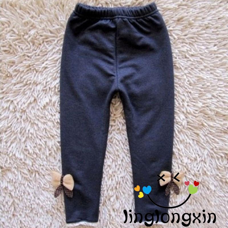 Quần Legging Nhung Mềm Mại Dễ Thương Cho Bé Gái