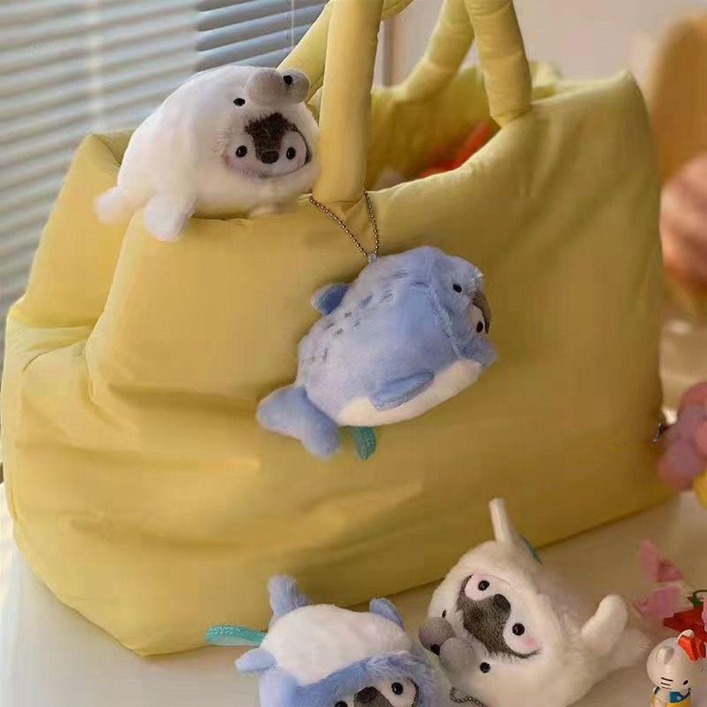 Móc Khóa Hình Chim Cánh Cụt Nhồi Bông Đáng Yêu Giá Đỡ