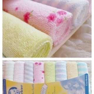 Sét 8 Chiếc Khăn Mặt Size 20* 20cm