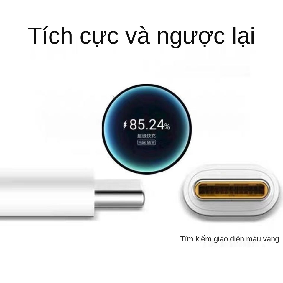 Cáp dữ liệu type-c sạc siêu nhanh 6a / tương thích cho huawei honor