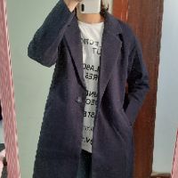 [Video ảnh thật] Áo khoác dạ ulzzang style Hàn Quốc