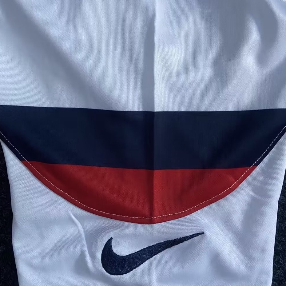 Áo Thun Bóng Đá Màu Trắng Đội Tuyển Mỹ World Cup 2022