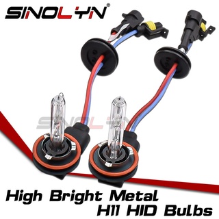 2 bóng đèn pha xenon h11 hid 3000k 5500k 6000k 12v 35w thay thế cho xe hơi