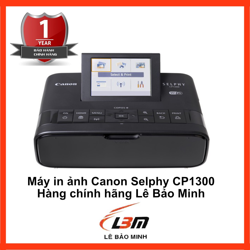 Máy in ảnh Canon Selphy CP1300 | BigBuy360 - bigbuy360.vn