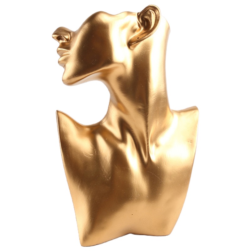 Mô Hình Trưng Bày Trang Sức Vòng cổ Bằng Chất Liệu resin