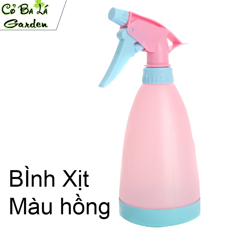 Bình xịt nước tưới cây mini nhiều màu 400ml