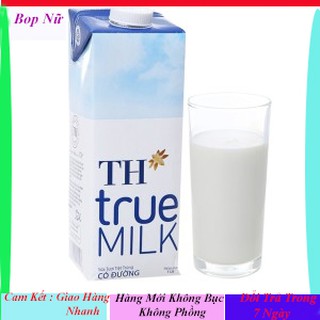 Sữa Tươi Lít TH Nhiều Vị  ❤️FREESHIP❤️ Thùng 12 Hộp Dung Tích 1000 ml Hàng Xuất Khẩu Mới Nhất Không Phồng Bục