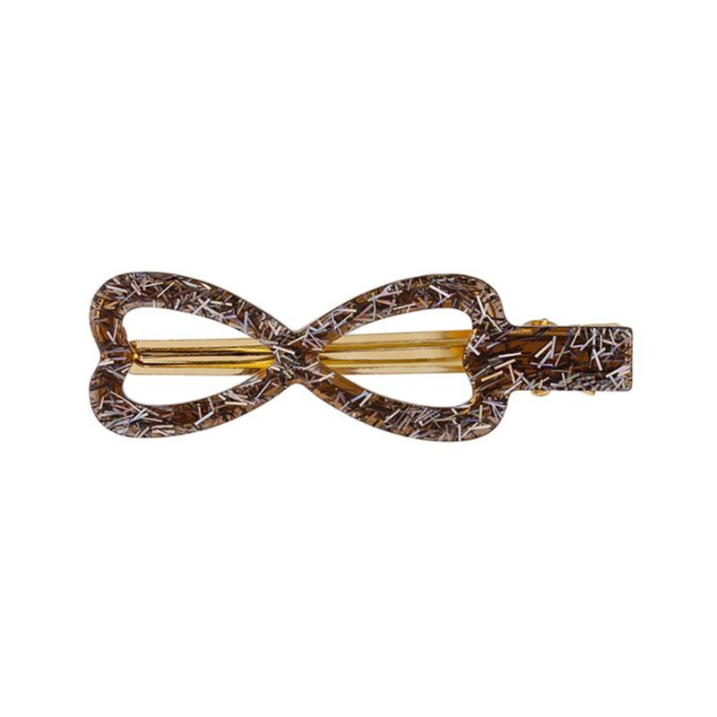 Kẹp Tóc Hình Nơ / Trái Tim Rỗng Phong Cách Nhật Bản Ngọt Ngào Cho Nữ