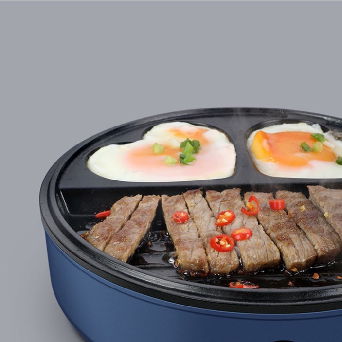 Máy nướng thịt BBQ, ốp la chiên trứng cao cấp Sokany