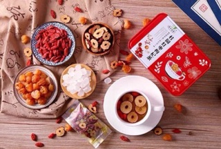 TRÀ TÁO ĐỎ KỶ TỬ NHÃN NHỤC