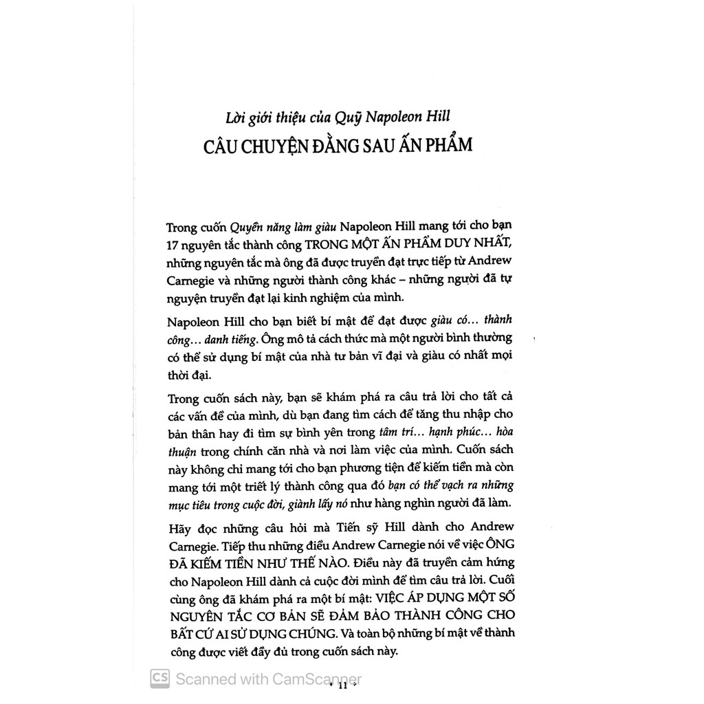 Sách - Quyền Năng Làm Giàu - Napoleon Hill