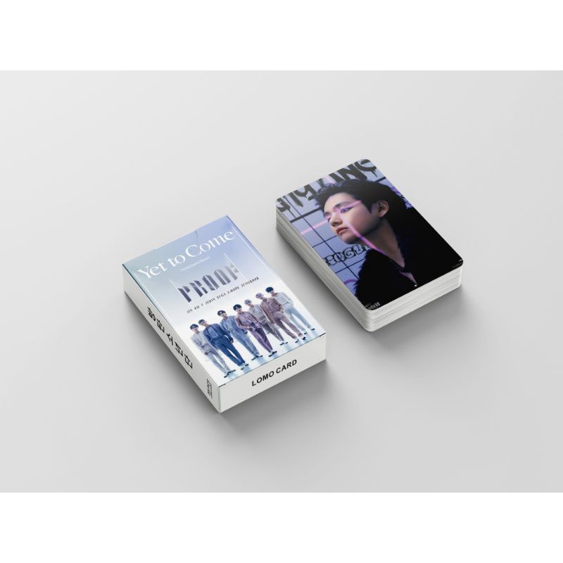 Set 55 Lomo Card BTS Proof-Yet To Come Mẫu 1