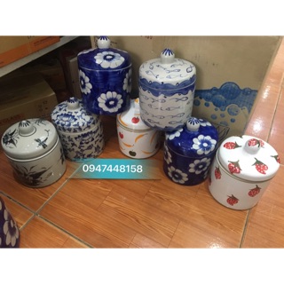 Hũ muối dưa cà cao cấp ( các màu )