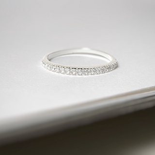 Nhẫn bạc đá mảnh - trang sức bạc The Wing Silver