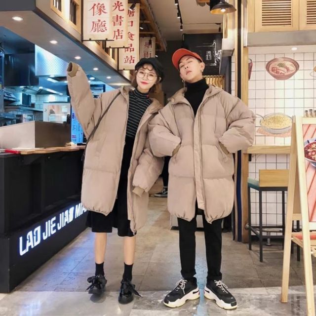 [ẢNH THẬT]ÁO PHAO NAM NỮ dáng SUÔNG DÀI siêu ấm OVERSIZE Ulzzang phong cách Hàn Quốc