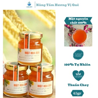 Mật hoa dừa SOKFARM 65g - Thuần chay, tăng sức đề kháng, ổn định đường huyết, tốt cho sức khỏe| Long Sản.