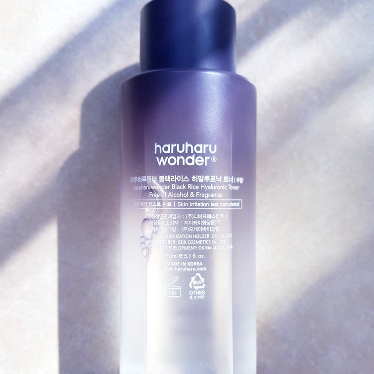 Toner Chiết Xuất Gạo Đen 5.5 Dưỡng Ẩm Làm Sạch Da Mặt