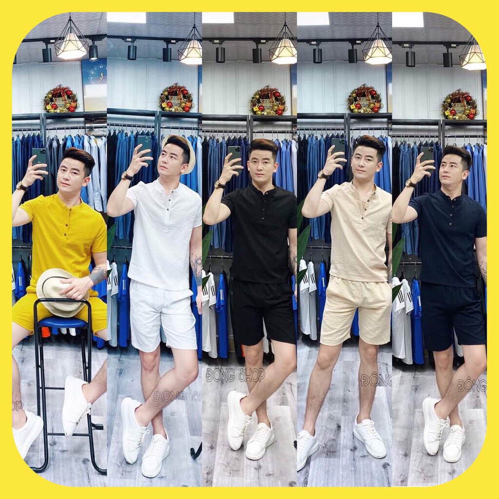 Bộ Quần Áo Đũi Nam chất vải đũi thái loại dày STARSKY BH22