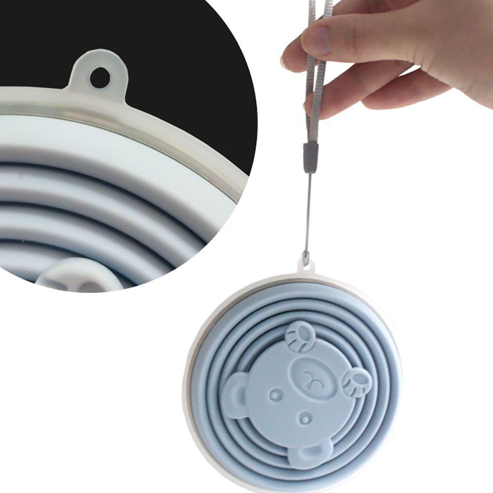 YIYU Cốc Uống Nước Bằng Silicone Có Thể Gấp Gọn Tiện Dụng Mang Theo Du Lịch