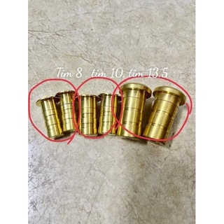 💪💪💪 10 Hố chốt đồng, Chân đồng clemon cho chốt cánh phụ lắp cửa nhôm hệ rất tiện lợi
