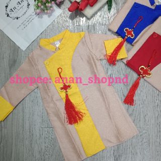 Áo dài cách tân cho bé trai