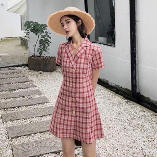 Váy kẻ caro