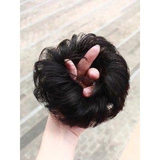 Tóc Búi Cột Xoăn chất tơ cao cấp