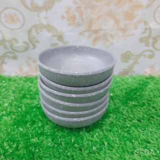 Chén chấm màu nhám xám melamine cc57nx hàng cao cấp 7.5 x 2.5 cm