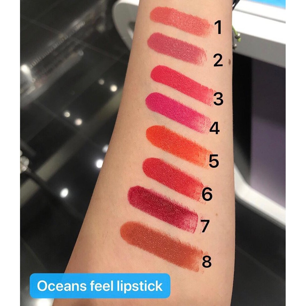 Son KIKO Ocean Feel 03 đỏ hồng dưỡng môi tốt