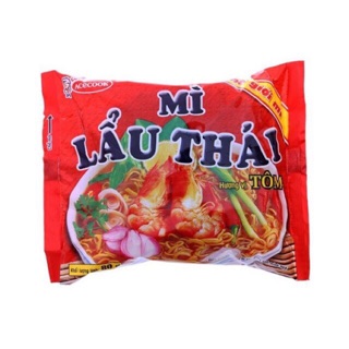 5 gói Mì lẩu Thái tôm 81gr/gói