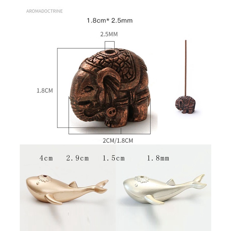 Chân Đế Đốt Nhang Trầm bằng đồng làm phụ kiện tiểu cảnh, phụ kiện bàn trà, trang trí bonsai, trang trí bàn làm việc