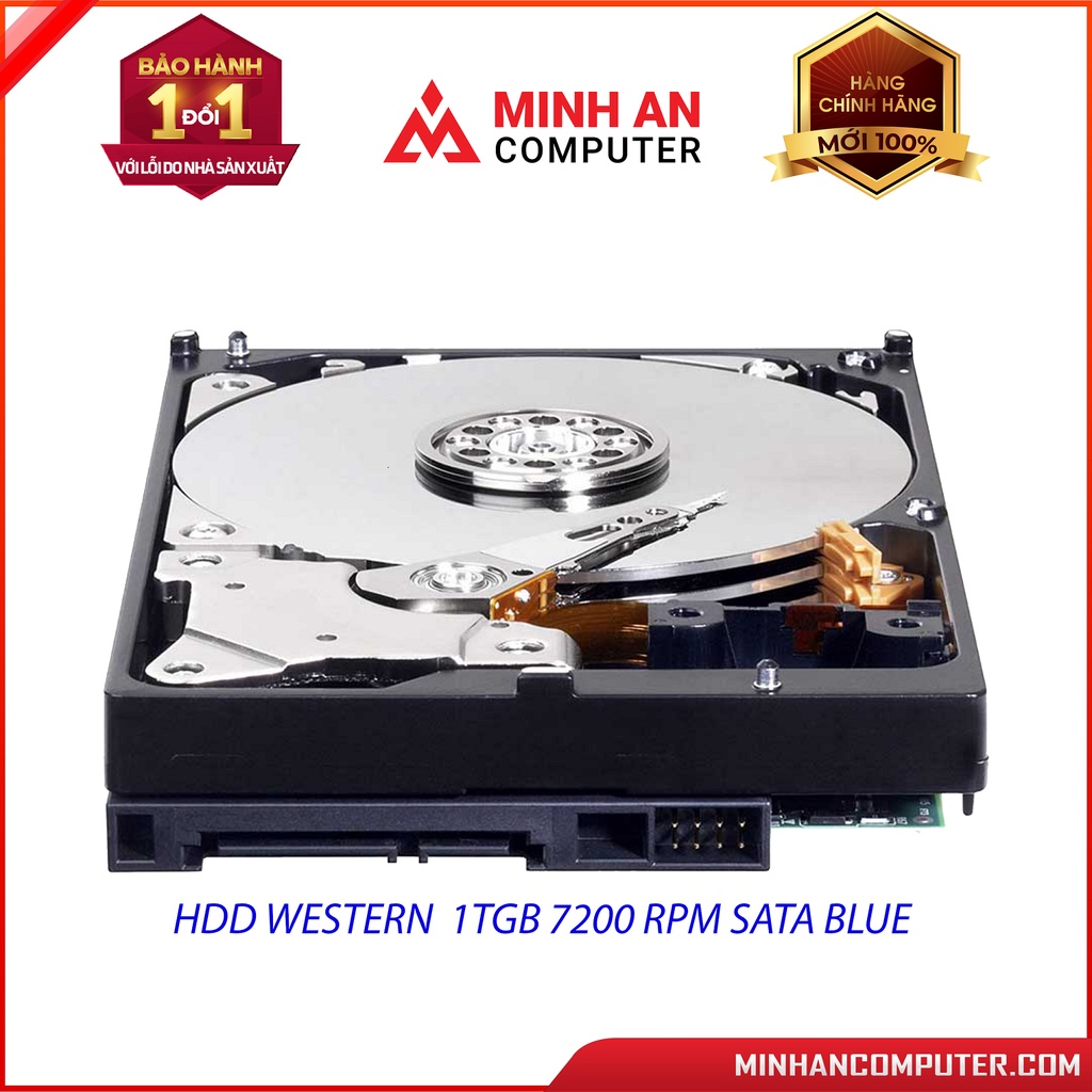 Ổ cứng HDD Western Caviar Blue 1TB 3.5&quot; 7200RPM 64MB