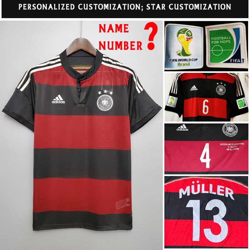 Áo Thun Bóng Đá Đội Tuyển Đức 2014 s-2xl